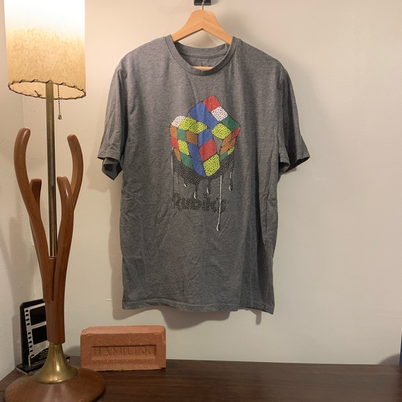 Rubiks Cube Tee Sz L - Picture 2 of 3